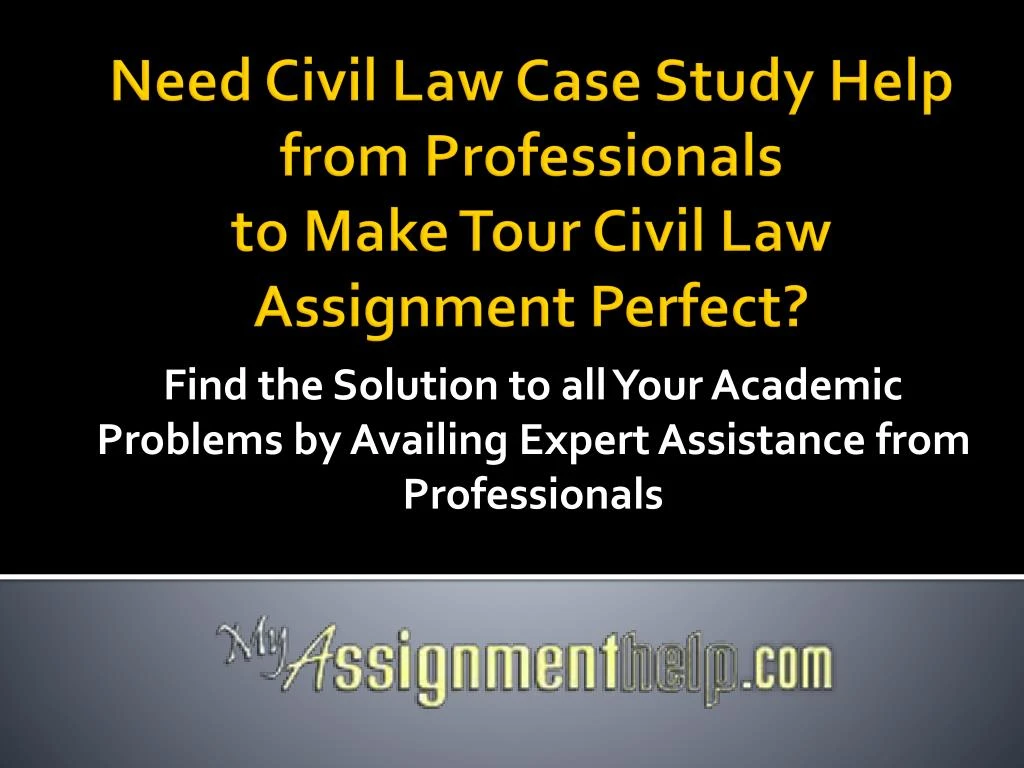 find the solution to all your academic problems by availing expert assistance from professionals