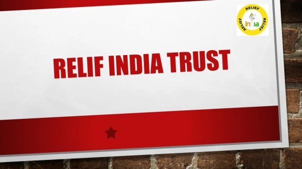 relif india trust (medical)