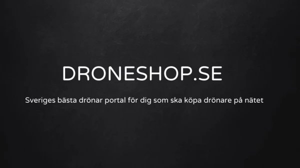 Droneshop Online