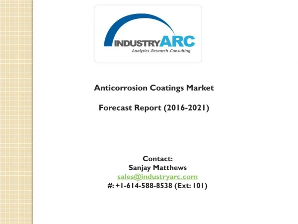 Antimicrobial Coatings Market: High scope for market growth through 2020