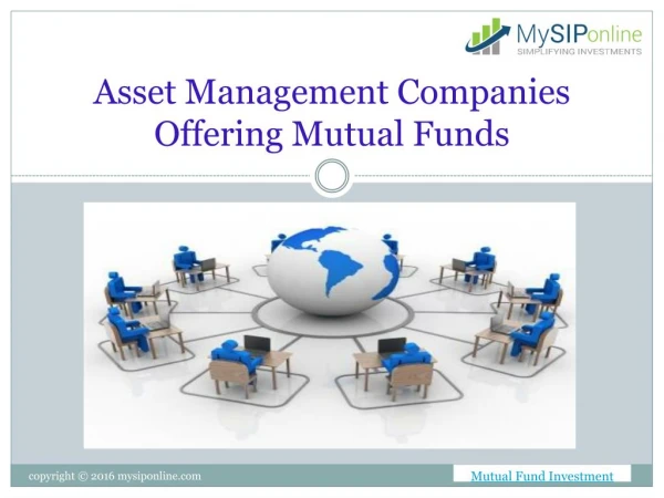 Get Key information on Mutual Fund and its AMCs