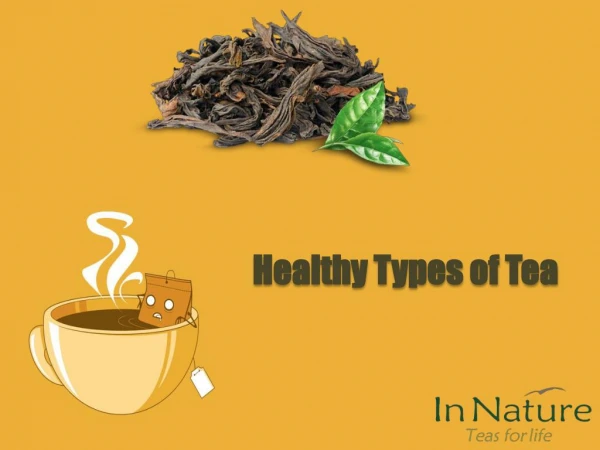 Healthy Types of Tea
