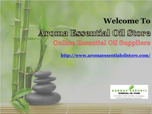 Get Exclusive Collection of Massage and Spa Oils at Aromaessentialoilstore.com