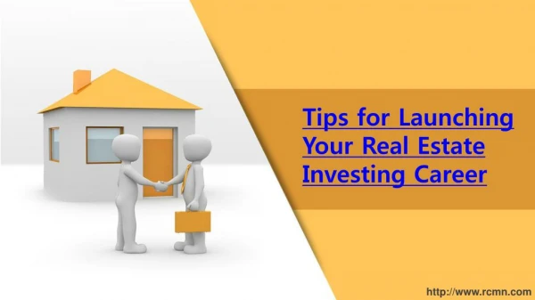 Tips for Launching Your Real Estate Investing Career