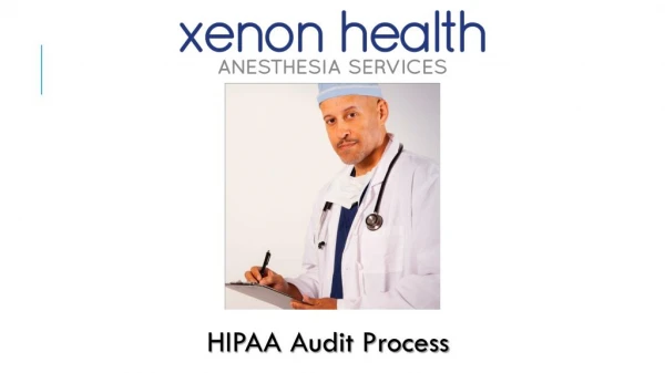 HIPAA Audit Process by Xenon Health