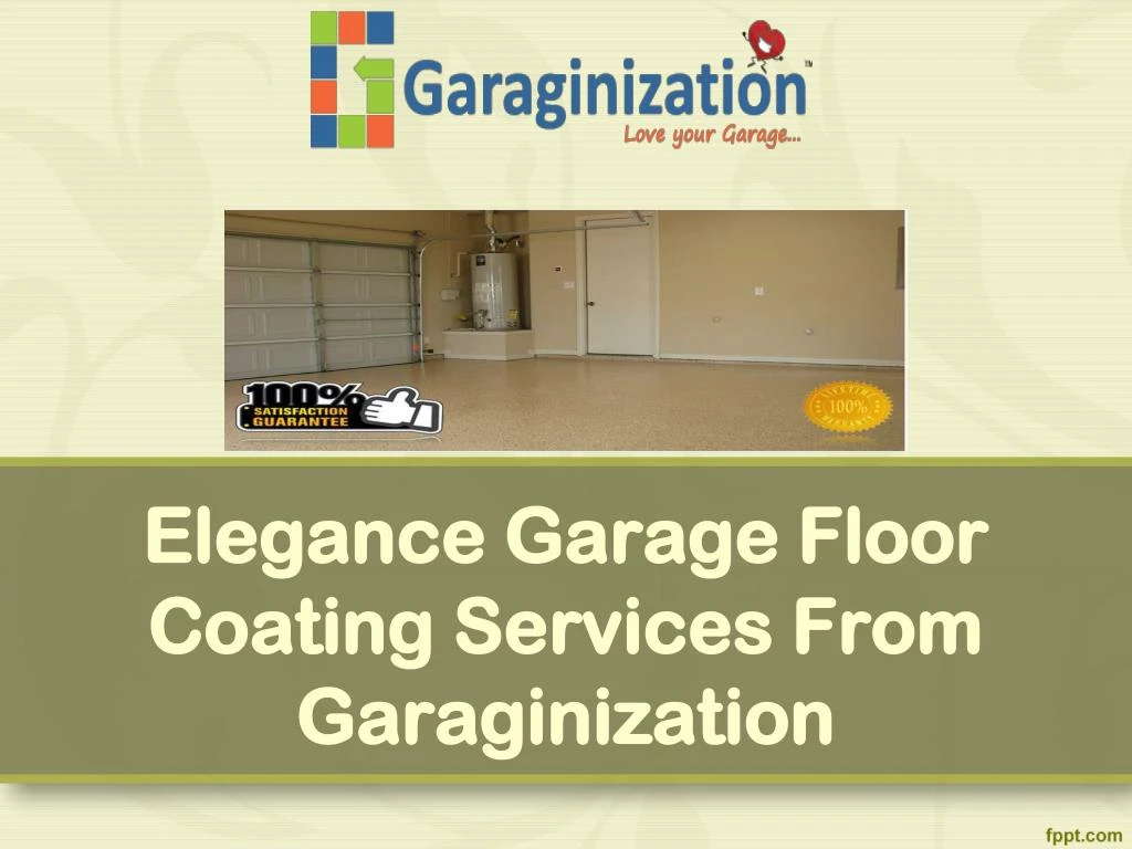 elegance garage floor coating services from garaginization