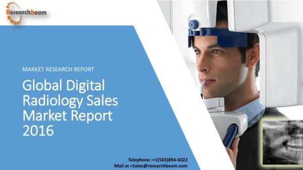 Global Digital Radiology Sales Market Report 2016