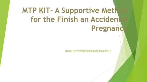Finish an Accidental Pregnancy by MTP Kit | Onlinebuydrugs.com