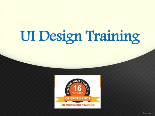 UI Design Training, UI Design Classes Hyderabad, UI Course Training – Prism Multimedia
