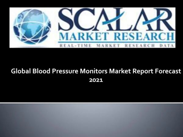 Global Blood Pressure Monitors Market