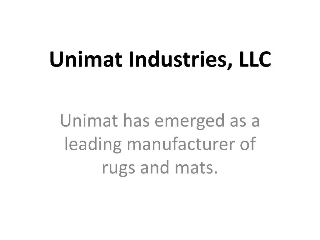 unimat industries llc