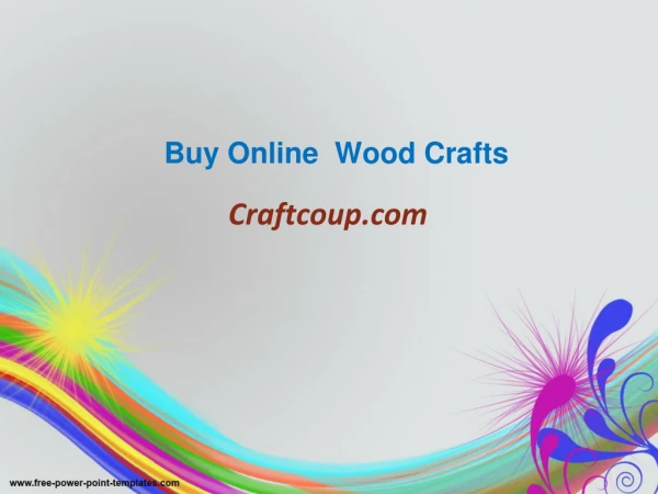 Buy Online Wood Crafts – Craftcoup.com