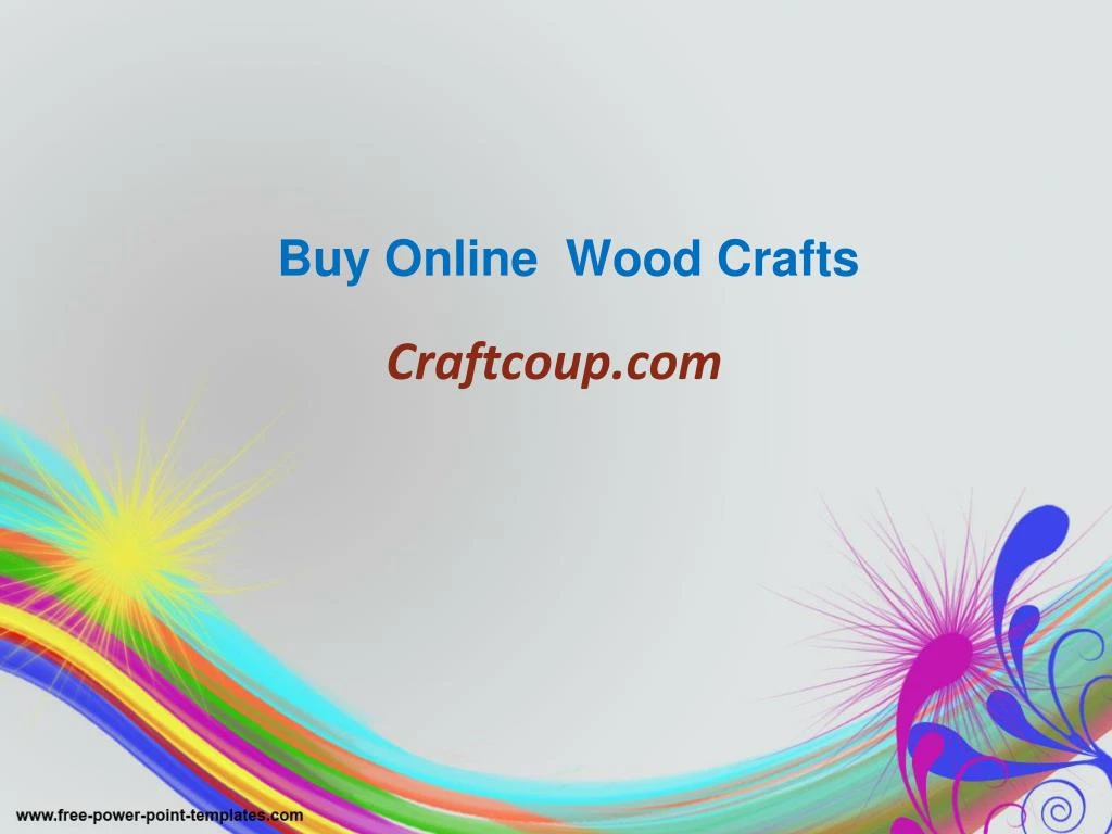 buy online wood crafts