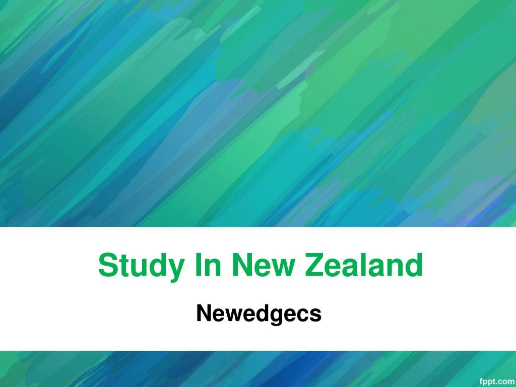 study in new zealand