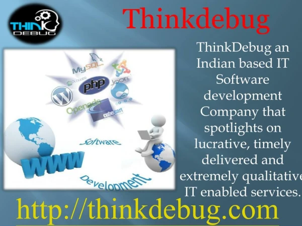 ThinkDebug is web designing and web Development Company in india