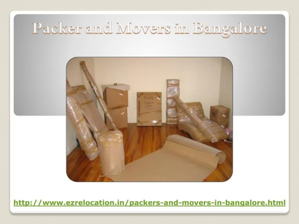Get Online Best Services for Relocation in Bangalore