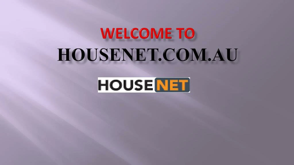 welcome to housenet com au