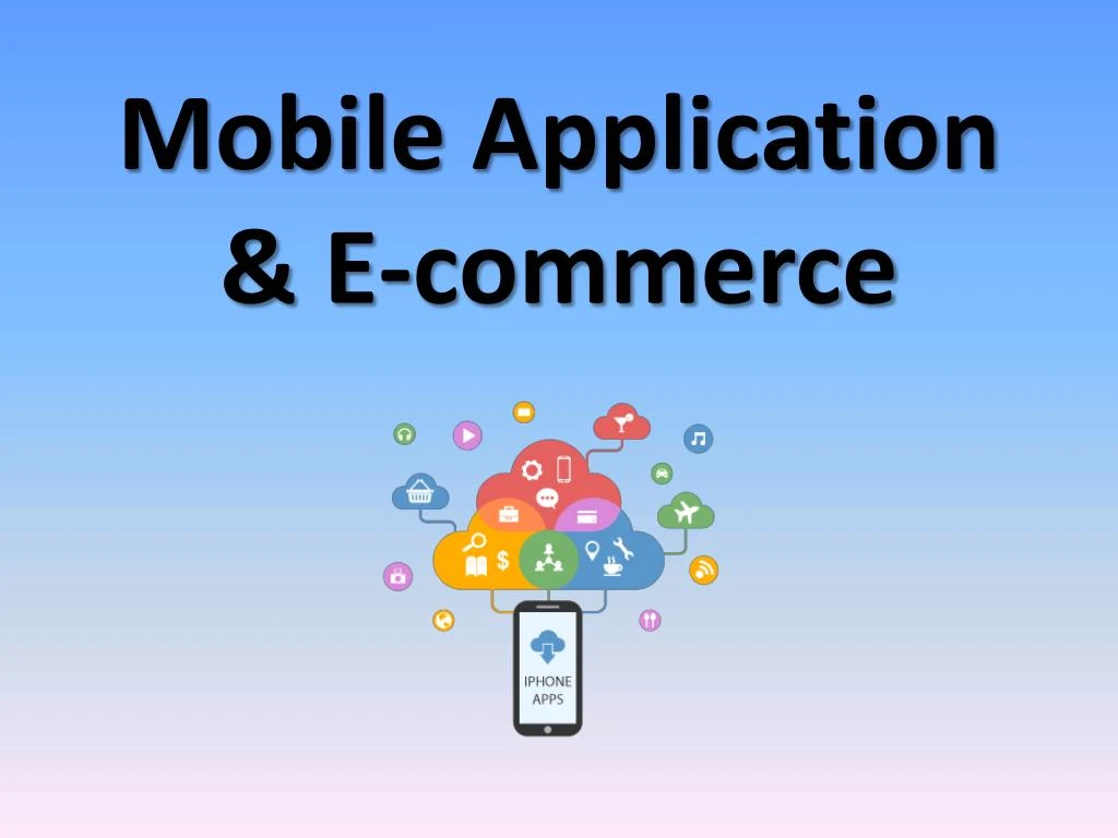 mobile application e commerce