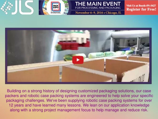 Robotic Case Packaging Systems | Jls Automation
