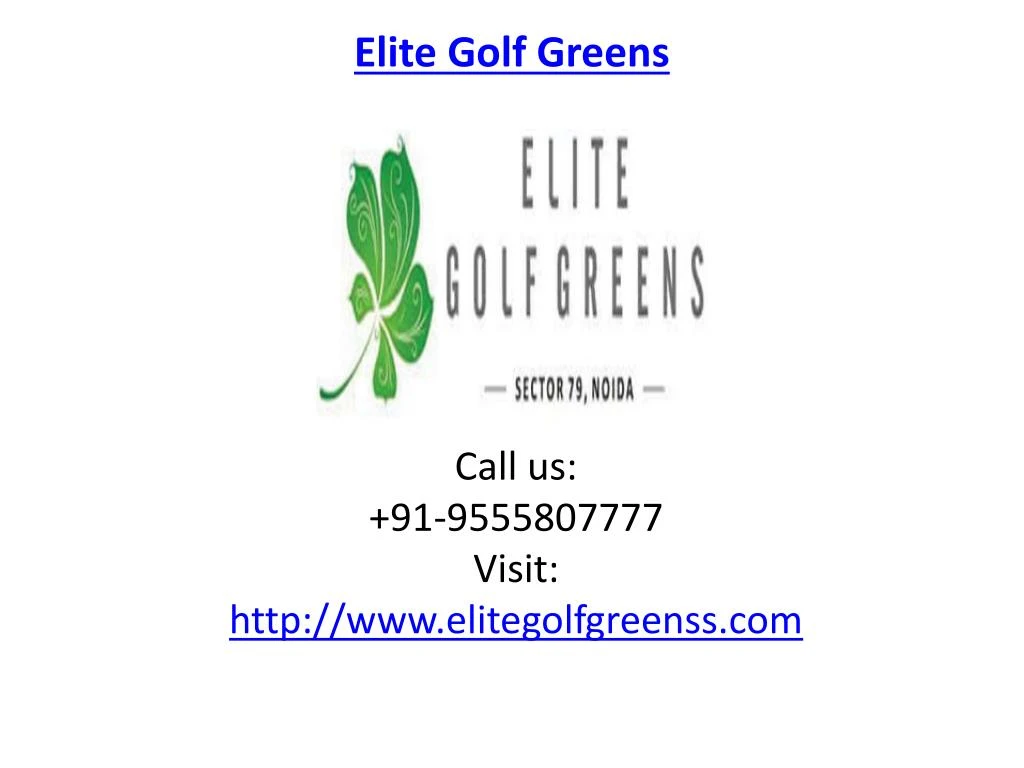 elite golf greens