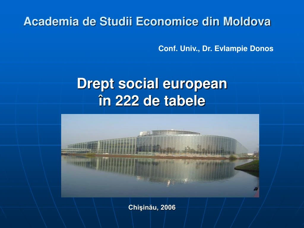 academia de studii economice din moldova