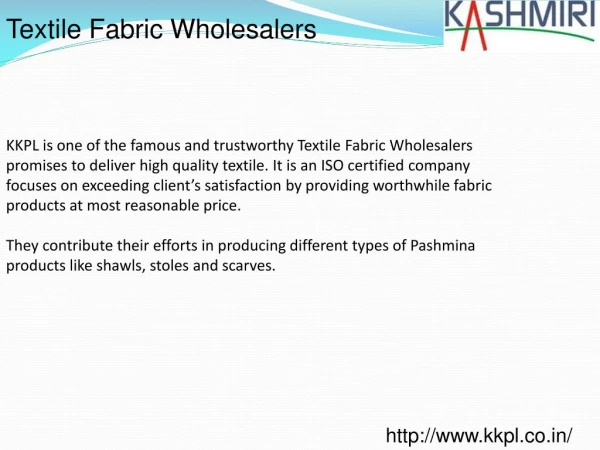 Textile Fabric Wholesalers