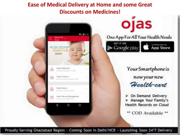 Ease of Medical Delivery at Home and some Great Discounts on Medicines!