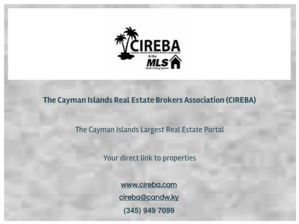 How to approach a professional network for buying Cayman Property