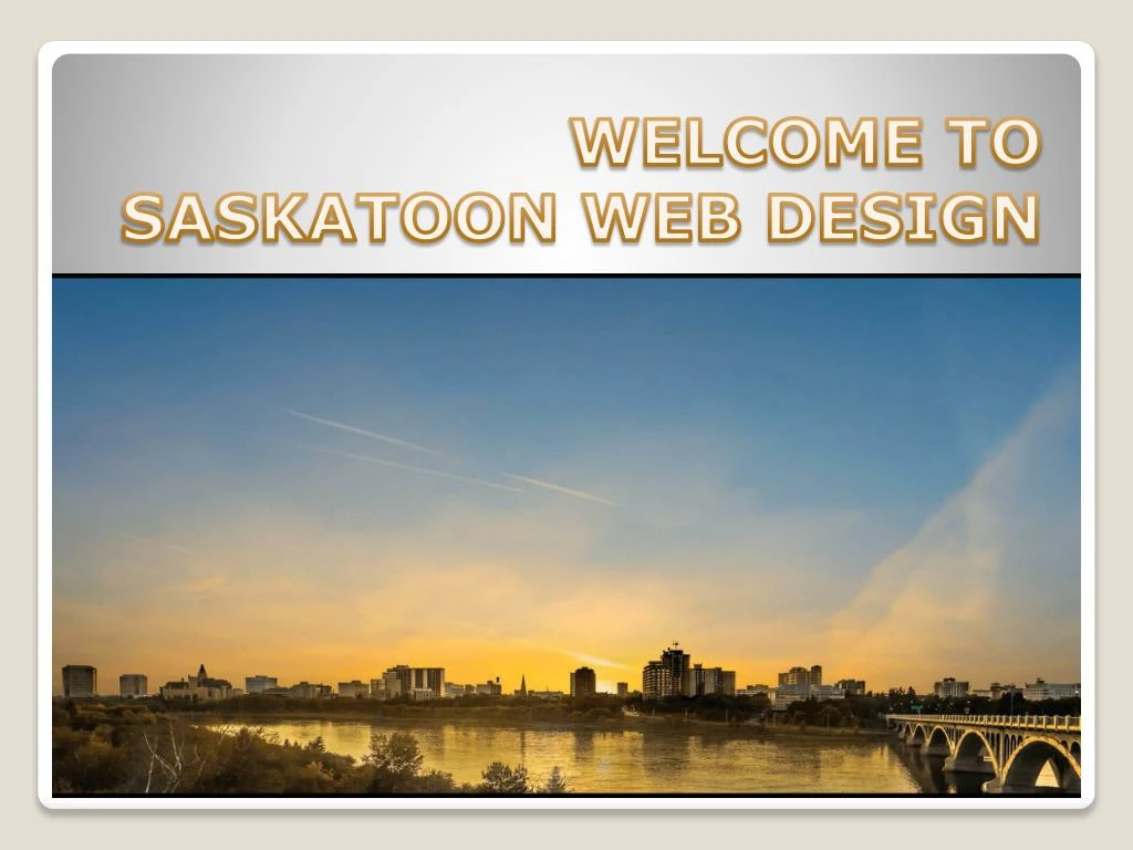 welcome to saskatoon web design