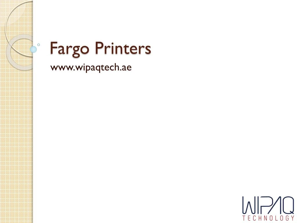 fargo printers