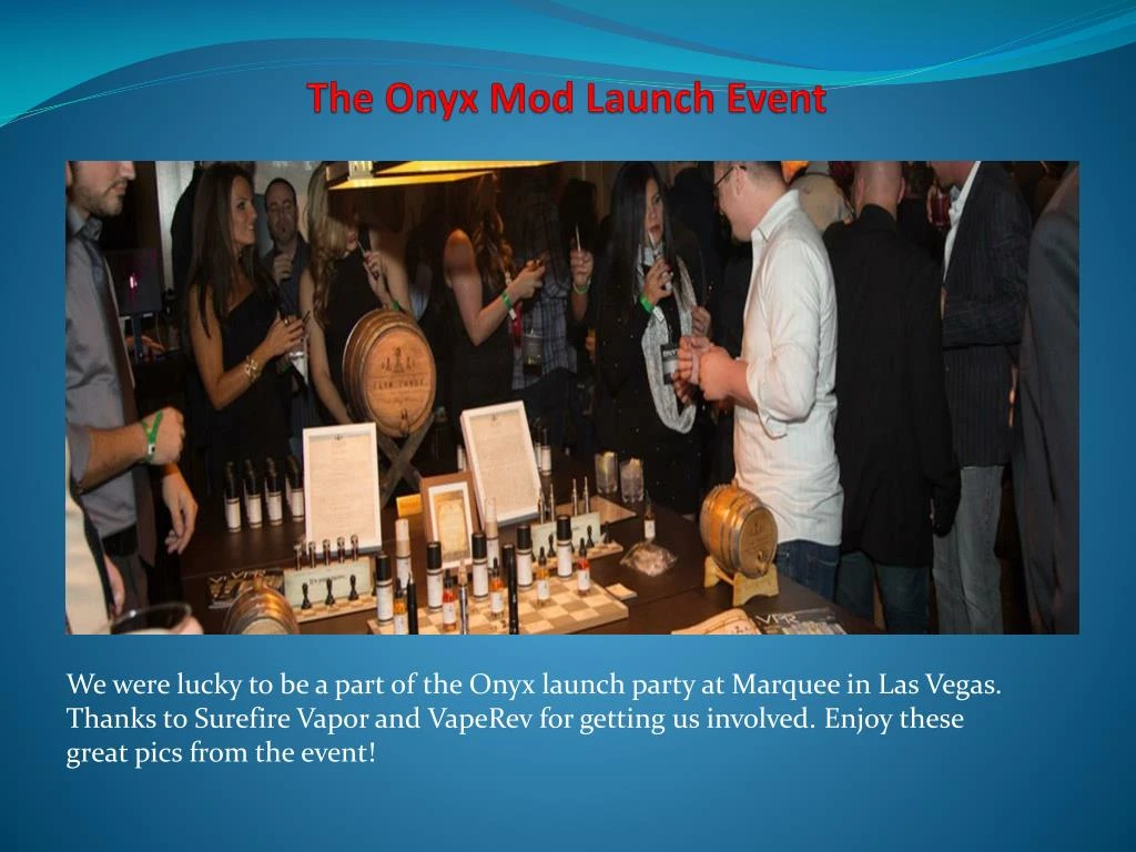 the onyx mod launch event