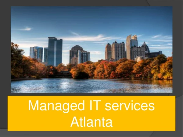 Managed IT services Atlanta