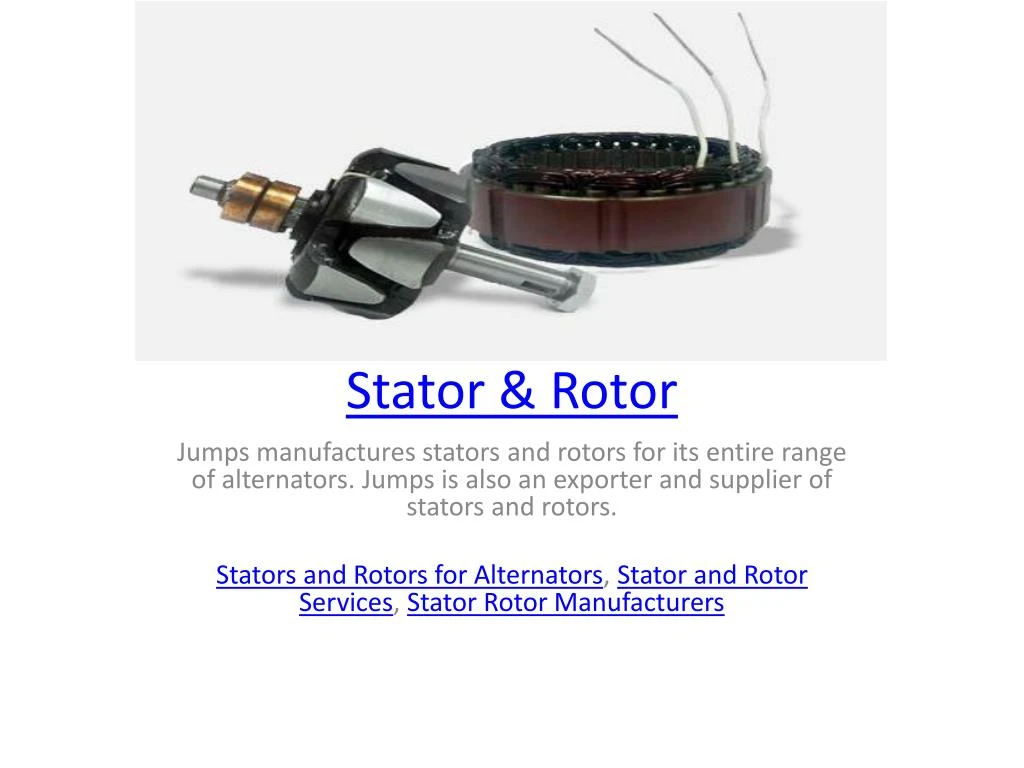 stator rotor