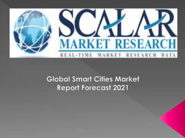 Global Smart Cities Market