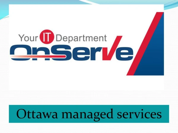Ottawa managed services