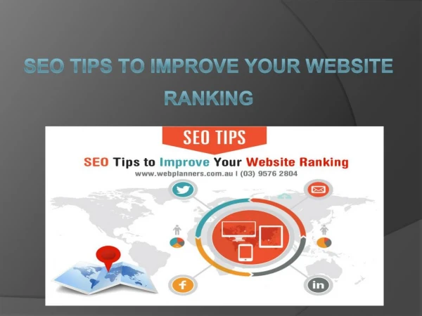 SEO Tips To Improve Your Website Ranking - Market Strategy & Webplanners