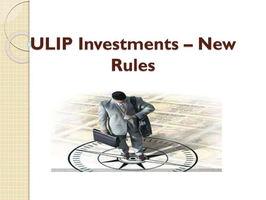 ulip investments new rules