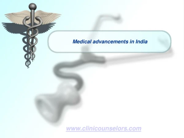 Medical advancements in India