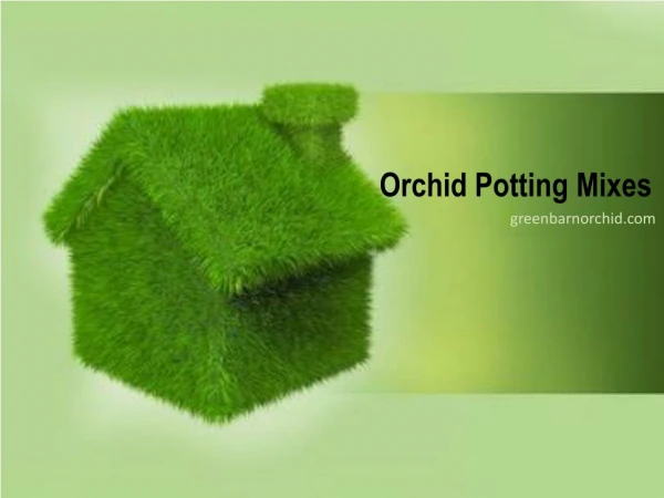 Green Barn Orchid Supplies |Orchid Mixes