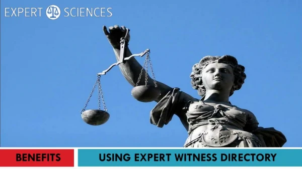 BENEFITS OF USING EXPERT WITNESS DIRECTORY