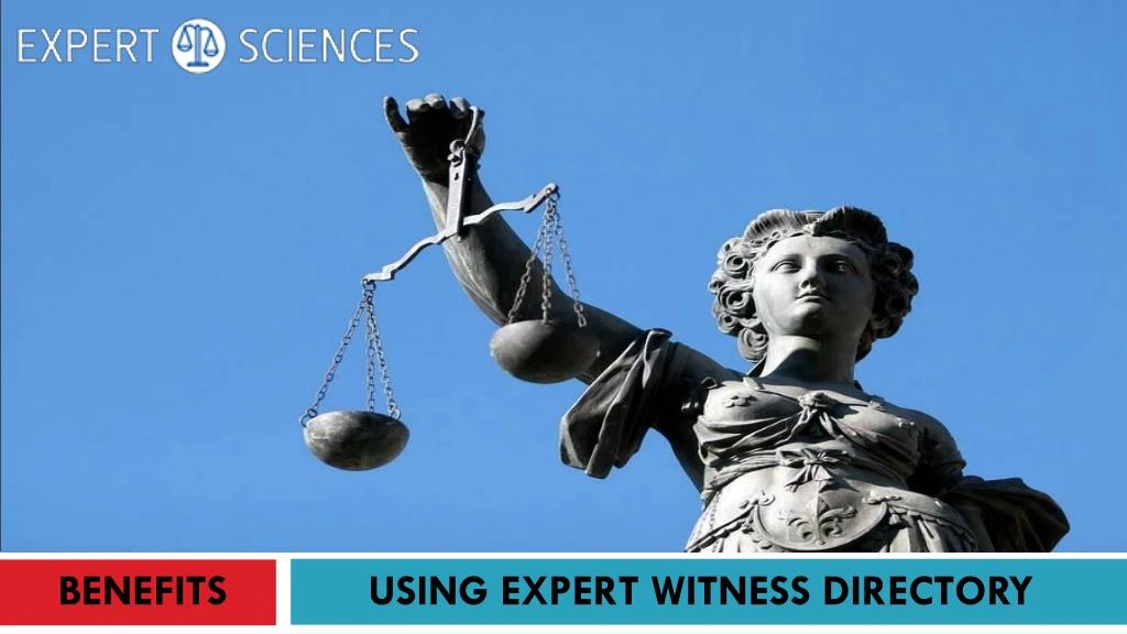 benefits using expert witness directory