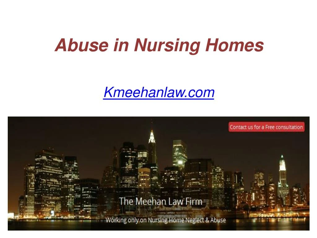 abuse in nursing homes