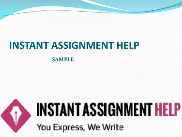 Instant Assignment Help Sample On Organization Behaviour