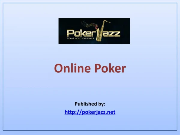 Online Poker