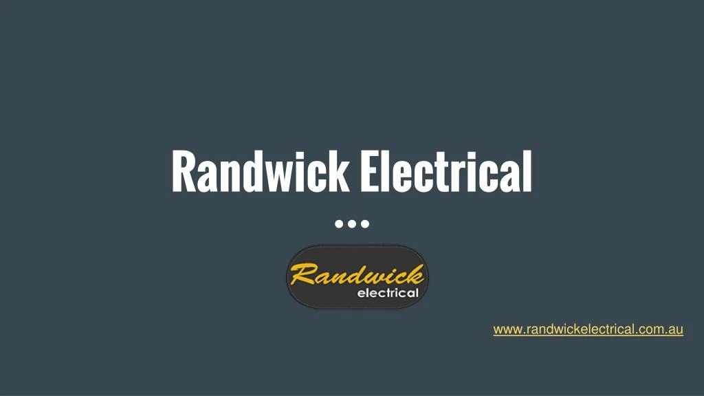 randwick electrical