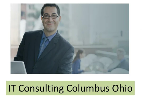 IT Consulting Columbus Ohio