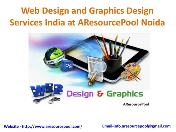 Web Design and Graphics Design Services India at AResourcePool Noida