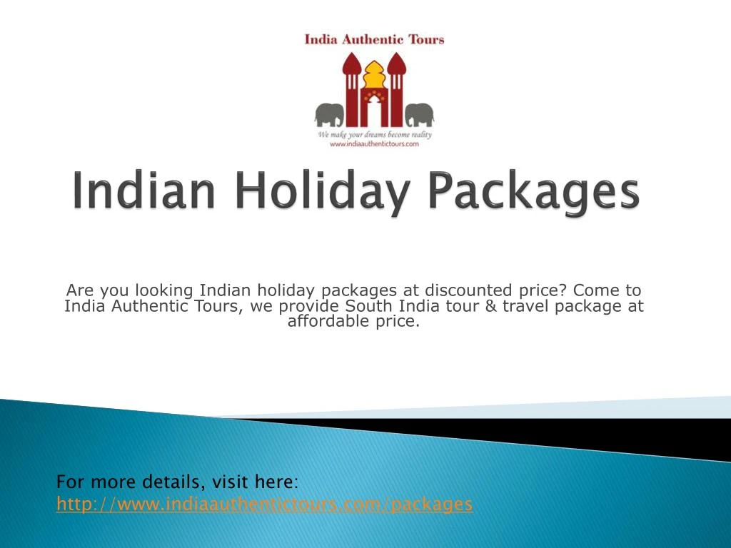 indian holiday packages