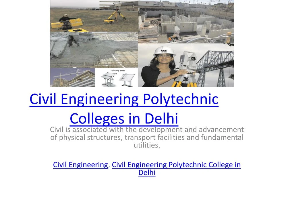 civil engineering polytechnic colleges in delhi