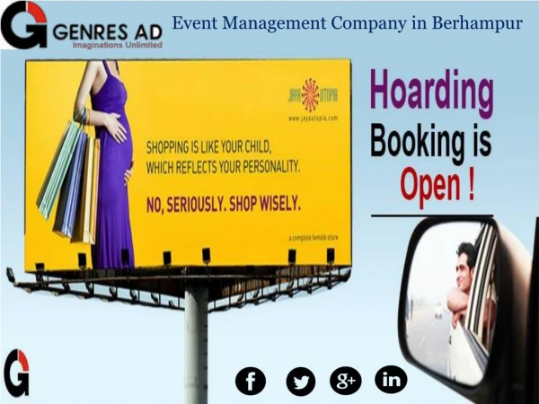 Get reputable Advertisement Agency in Odisha
